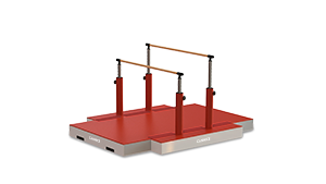 Happy Gym Uneven Bars With Mat